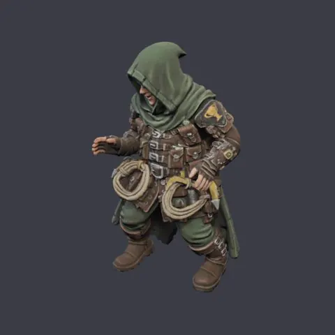 Nettle, a 3D figure